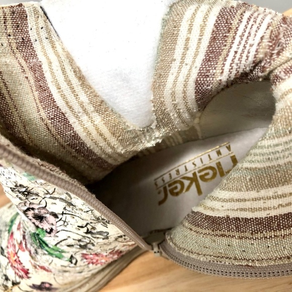 Rieker Floral Ankle Boots - Multicolor - Picture 9 of 13